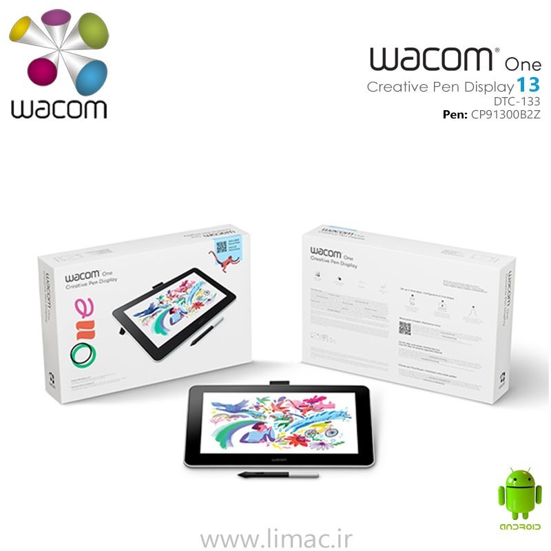 وکام وان ۱۳ اینچ Wacom One 13" DTC-133