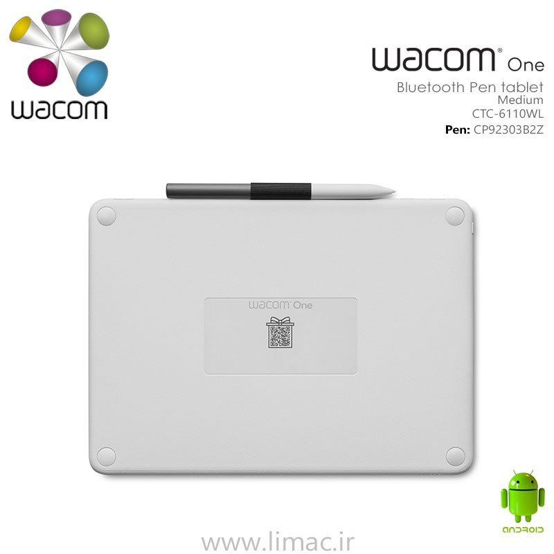 وکام وان متوسط بلوتوث Wacom one Medium BT CTC-6110WL
