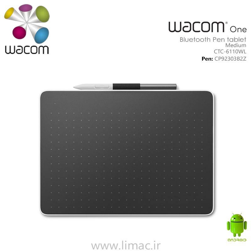 وکام وان متوسط بلوتوث Wacom one Medium BT CTC-6110WL
